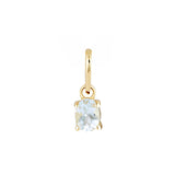 Picture of Luna Rae Solid 9k Gold Aquamarine Necklace