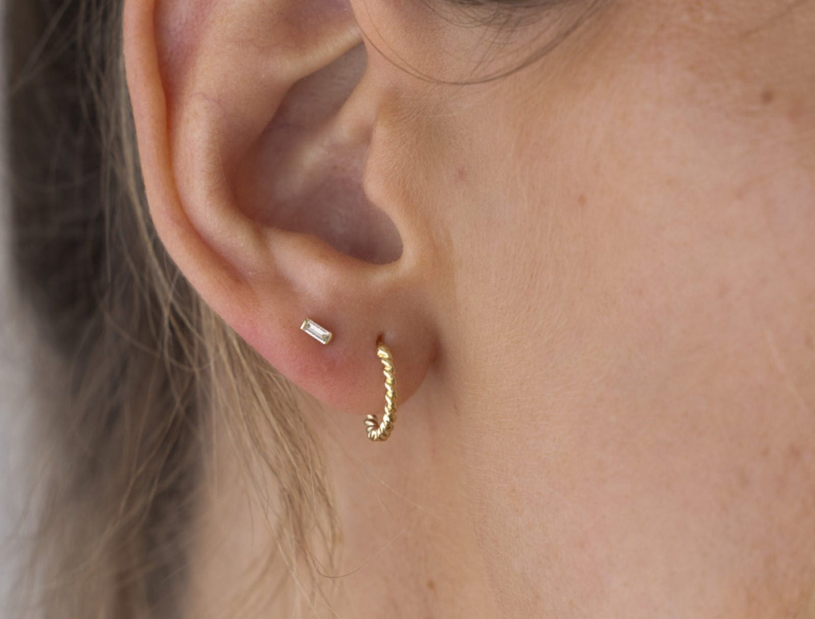 Picture of Luna Rae Solid 9k Gold Celeste Studs