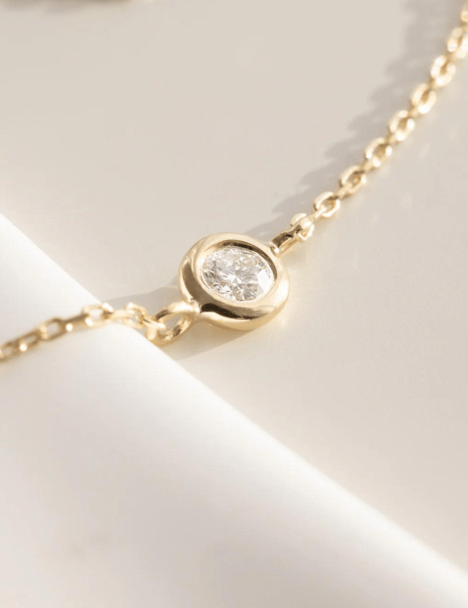 Picture of Luna Rae Solid 9k Gold Diamond Sky Bracelet