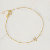 Picture of Luna Rae Solid 9k Gold Earth Element Bracelet