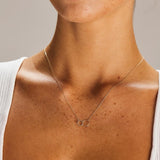 Picture of Luna Rae Solid 9k Gold Ever Mine Necklace