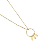 Picture of Luna Rae Solid 9k Gold Falling Stars Necklace