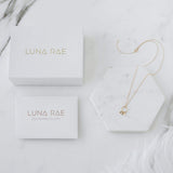 Picture of Luna Rae Solid 9k Gold Falling Stars Necklace