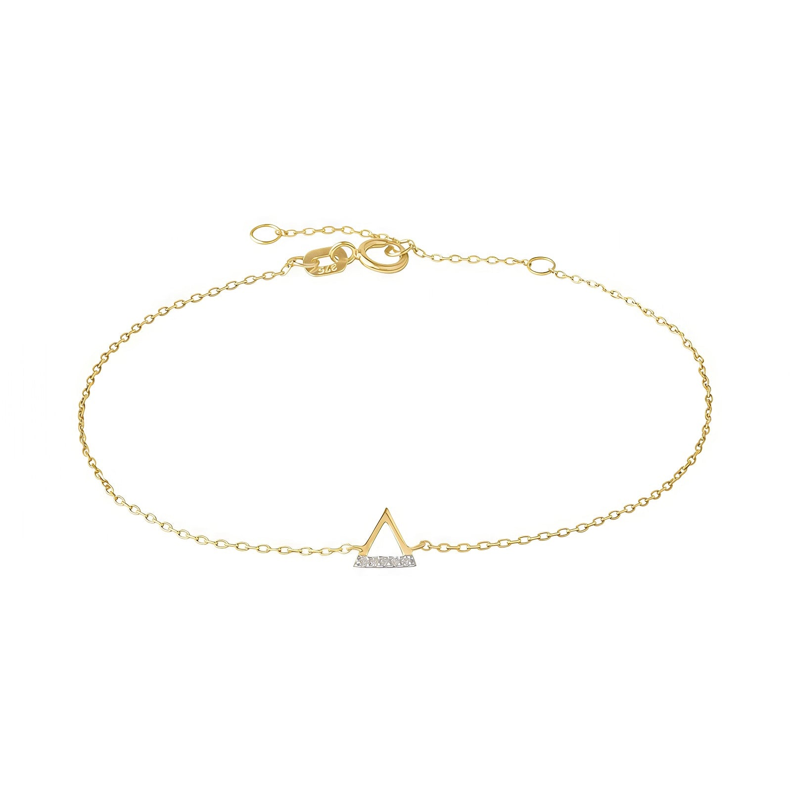 Picture of Luna Rae Solid 9k Gold Fire Element Bracelet