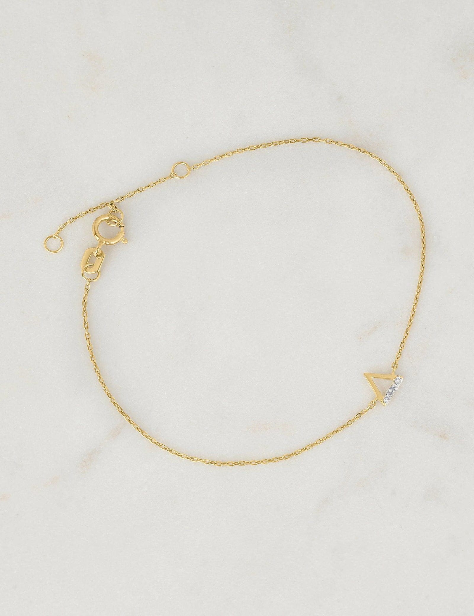 Picture of Luna Rae Solid 9k Gold Fire Element Bracelet