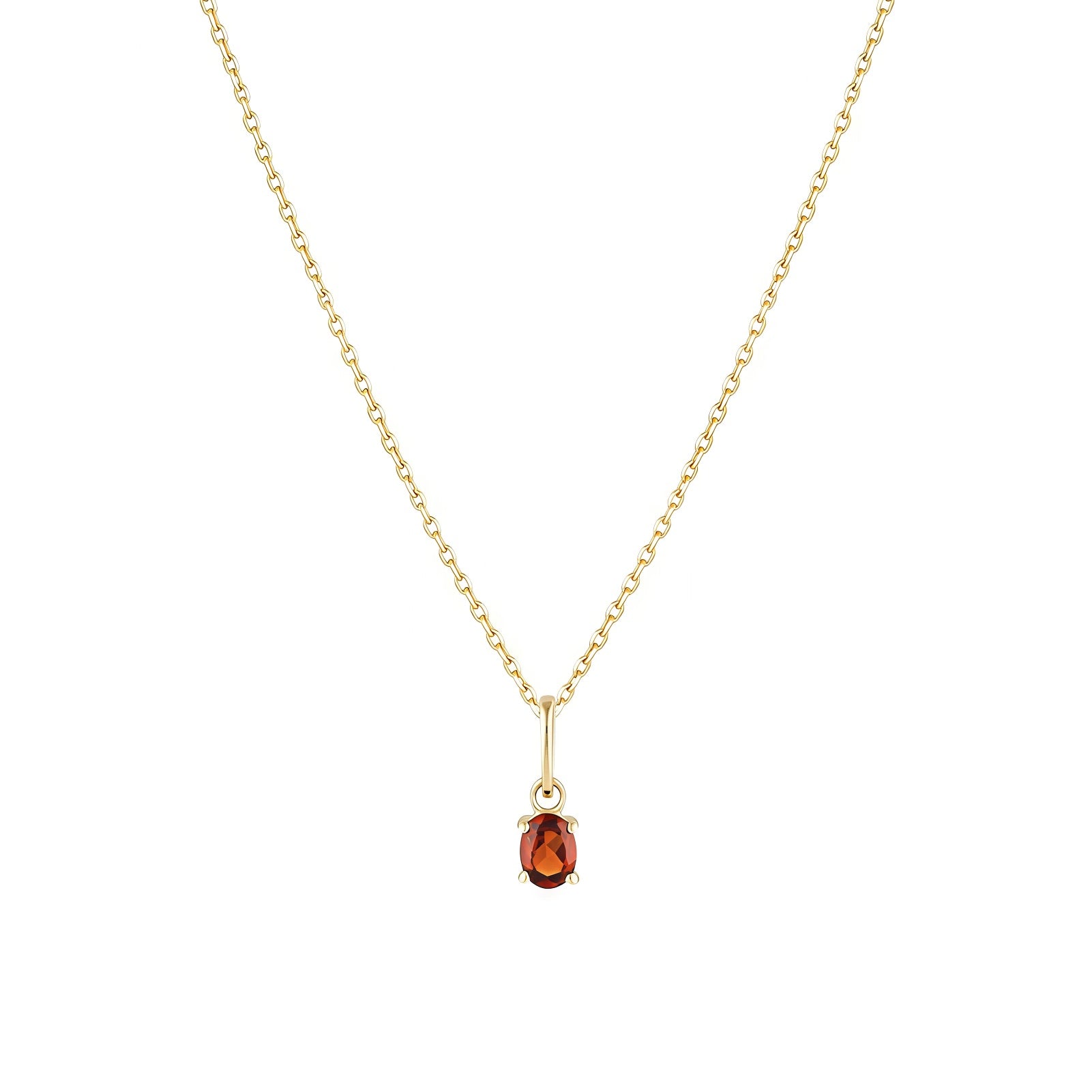 Picture of Luna Rae Garnet Necklace