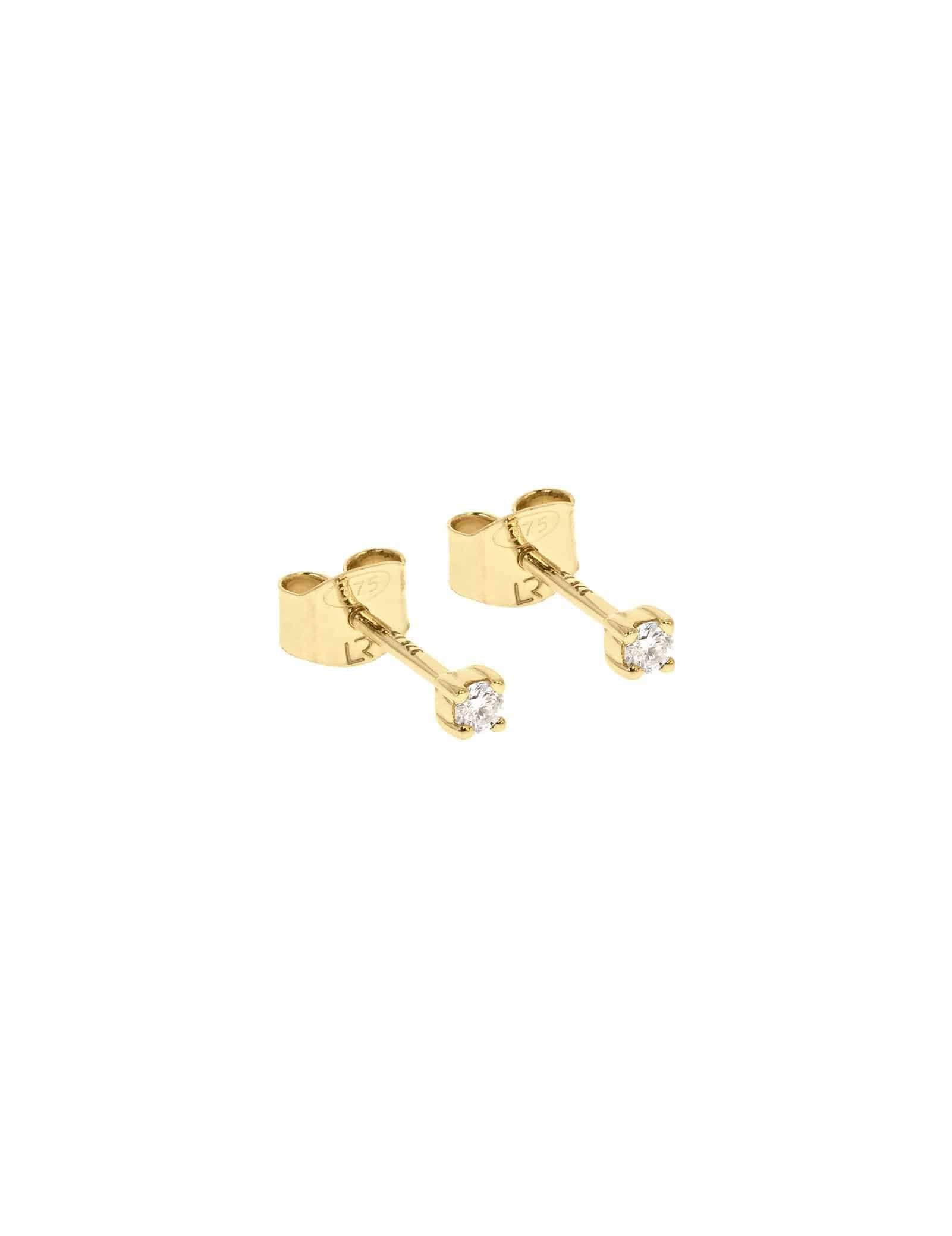 Picture of Luna Rae Solid 9k Gold Halley Studs