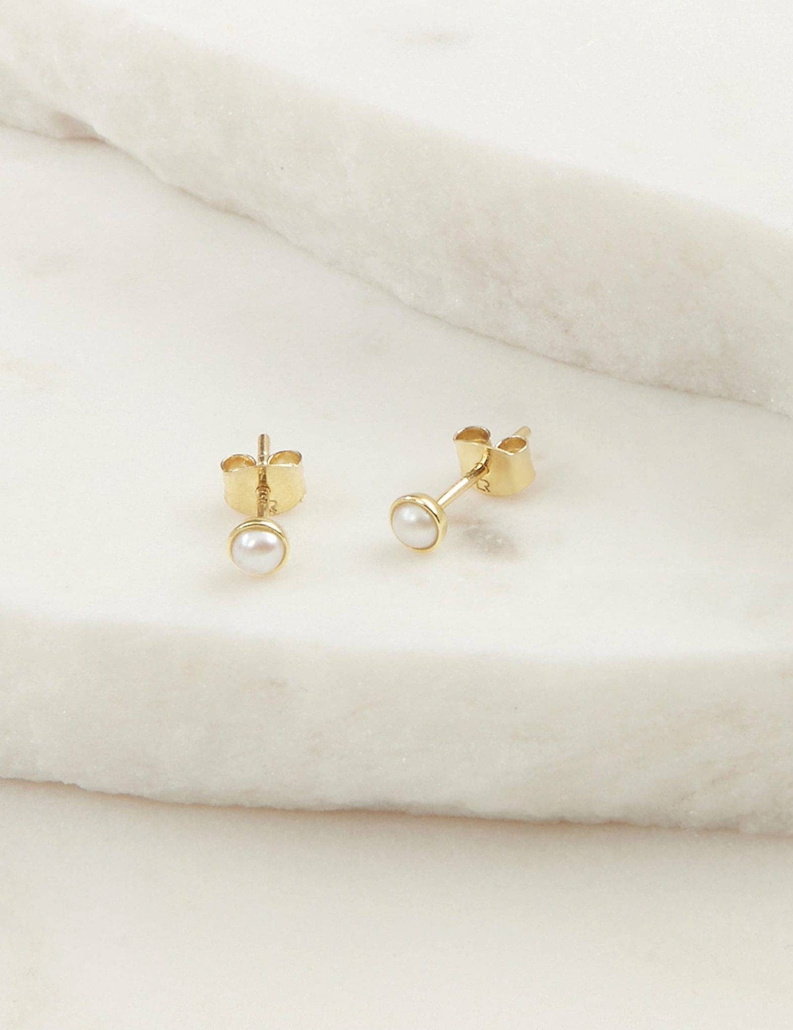 Picture of Luna Rae Solid 9k Gold Hilo Studs