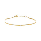 Picture of Luna Rae Solid 9k Gold Horizon Bangle