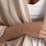 Picture of Luna Rae Solid 9k Gold Horizon Bangle