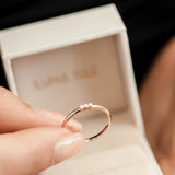 Picture of Luna Rae Solid 9k Gold Juliette Ring