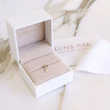 Picture of Luna Rae Yellow Gold Letter A