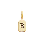 Picture of Luna Rae Yellow Gold Letter B