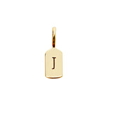 Picture of Luna Rae Yellow Gold Letter J