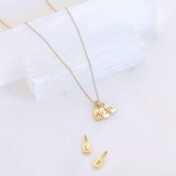 Picture of Luna Rae Yellow Gold Letter J