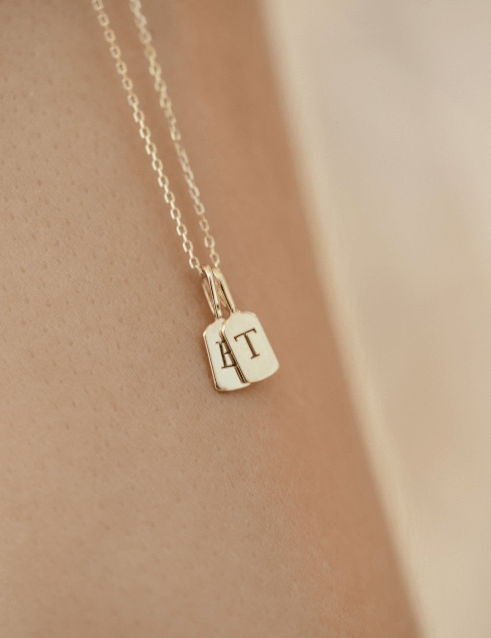 Picture of Luna Rae Yellow Gold Letter J