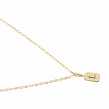 Picture of Luna Rae Yellow Gold Letter L