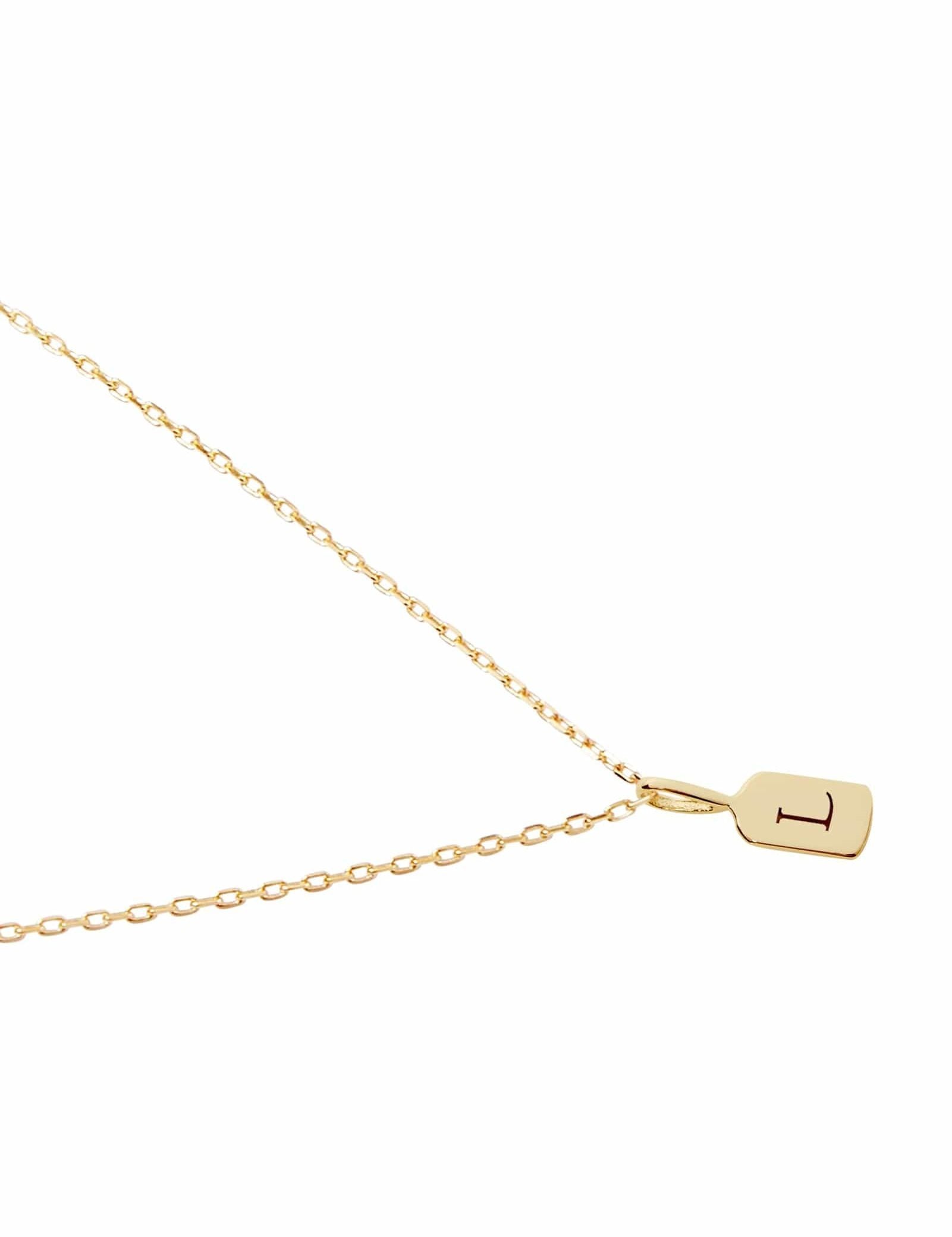 Picture of Luna Rae Yellow Gold Letter L