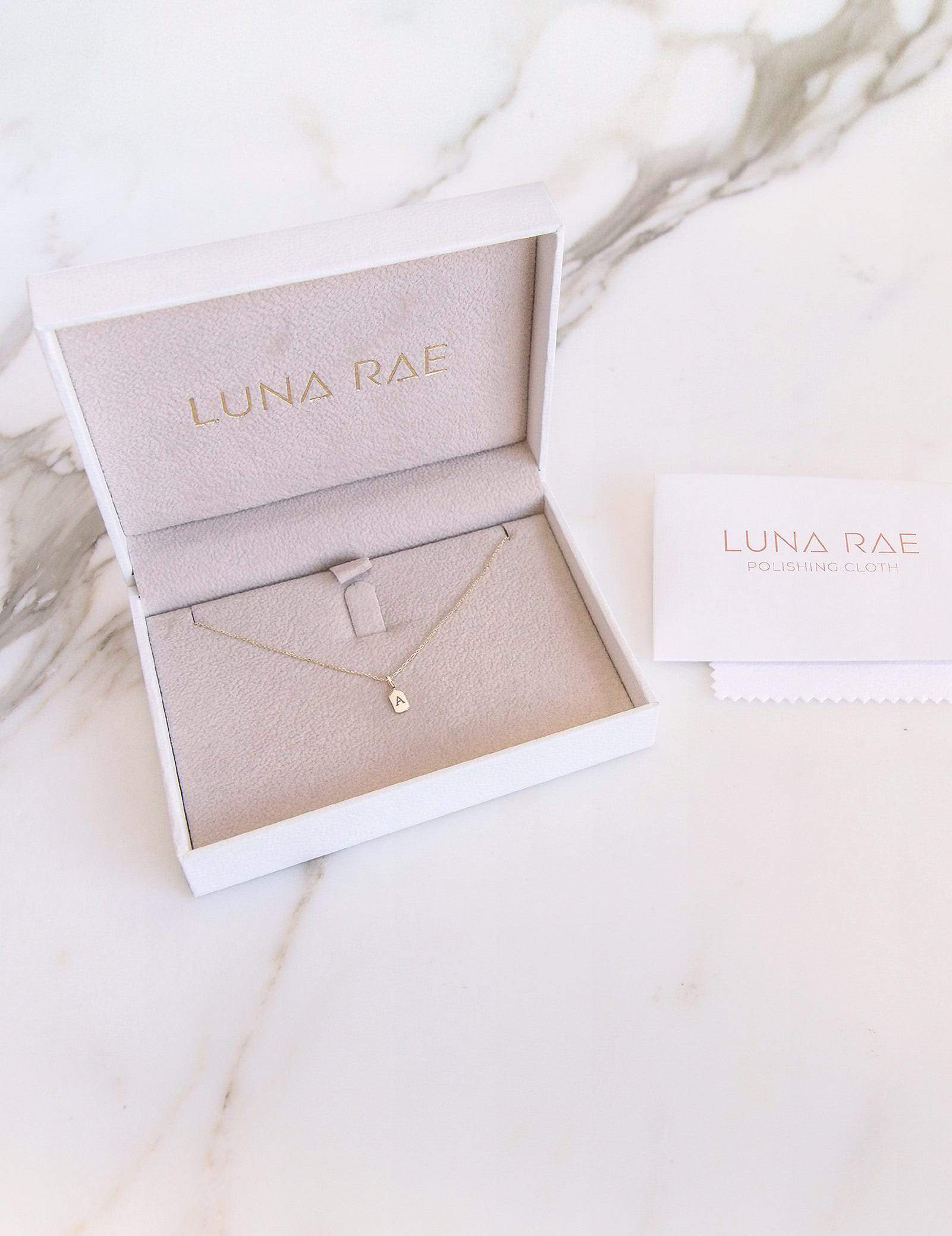 Picture of Luna Rae Yellow Gold Letter P