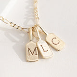 Picture of Luna Rae Yellow Gold Letter T