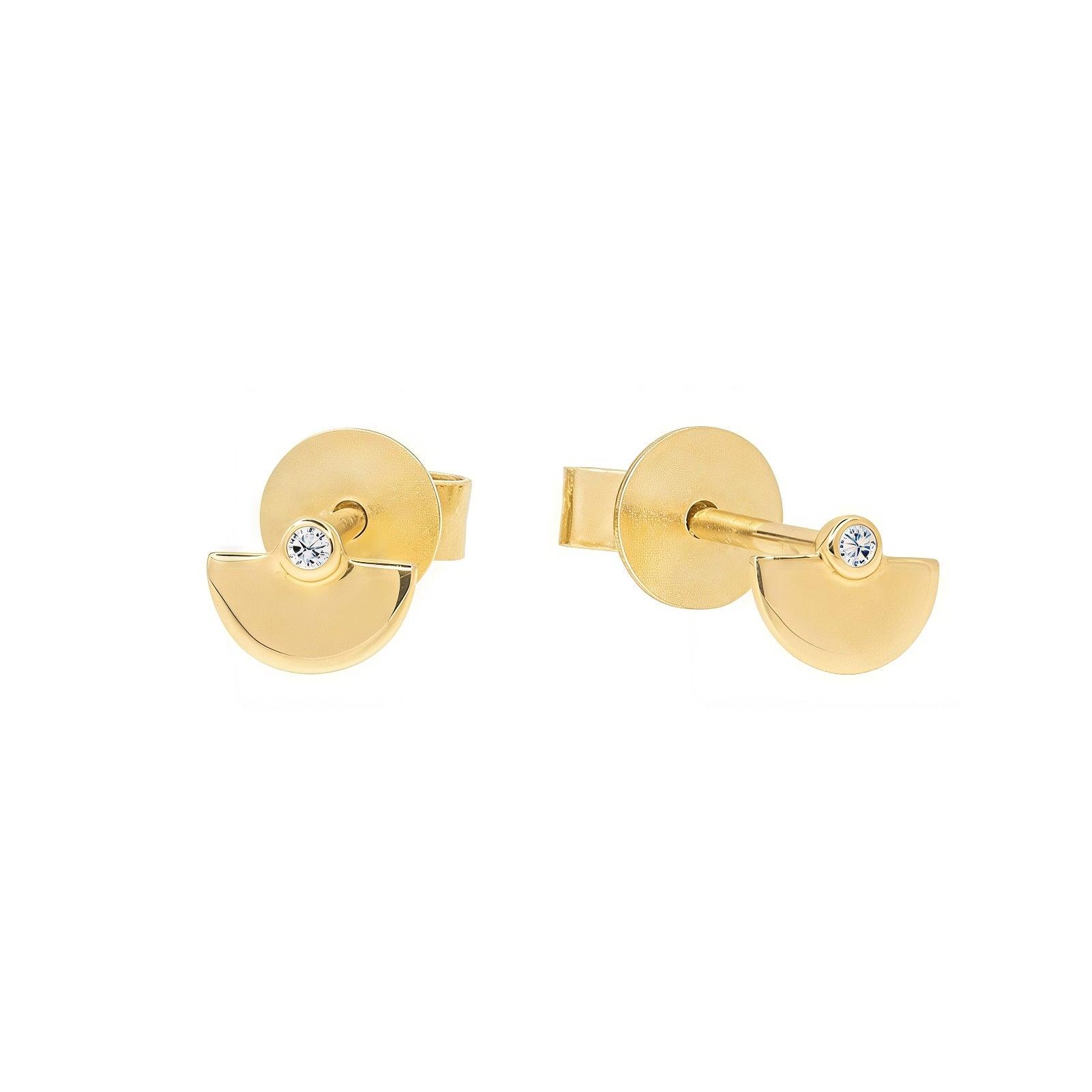 Picture of Luna Rae Solid 9k Gold Lost Star Studs