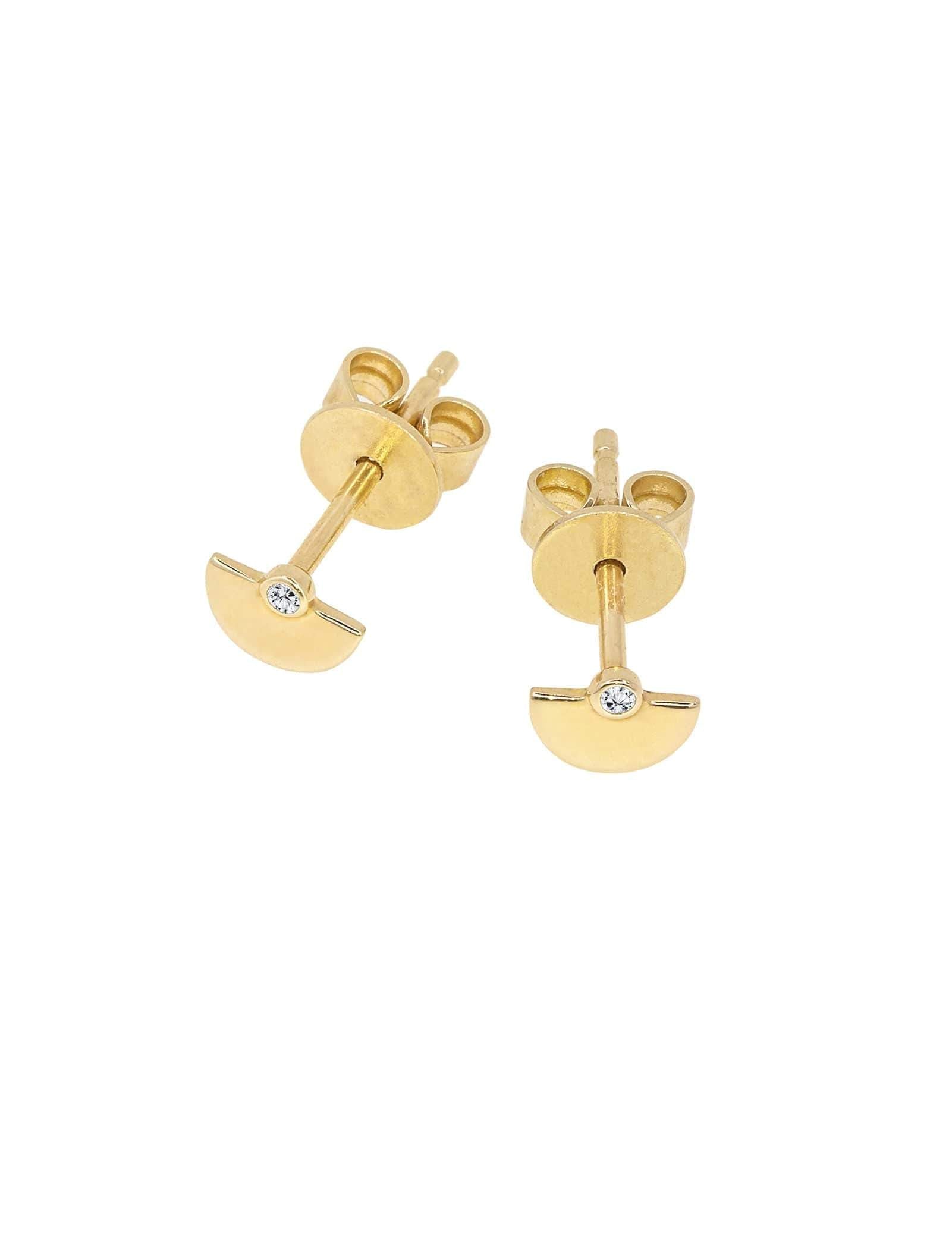 Picture of Luna Rae Solid 9k Gold Lost Star Studs