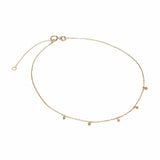 Picture of Luna Rae Solid 9k Gold Moondust Anklet