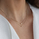 Petite Diamond Necklace - Single