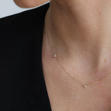 Petite Diamond Necklace - Trio