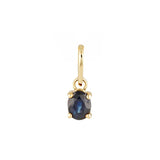 Picture of Luna Rae Solid 9k Gold Sapphire Necklace