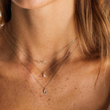 Picture of Luna Rae Solid 9k Gold Selene Necklace