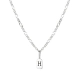 Silver Letter H
