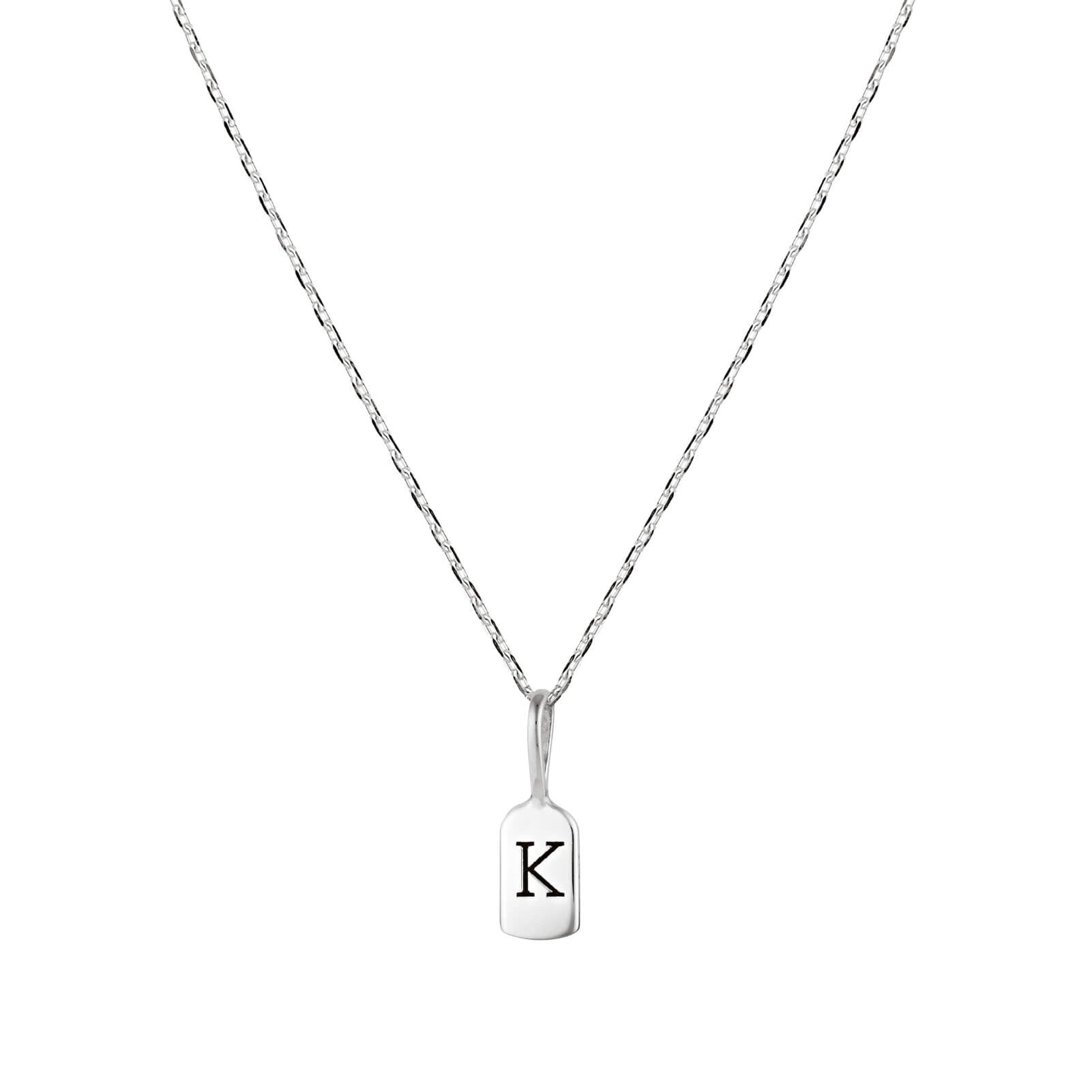 Silver Letter K