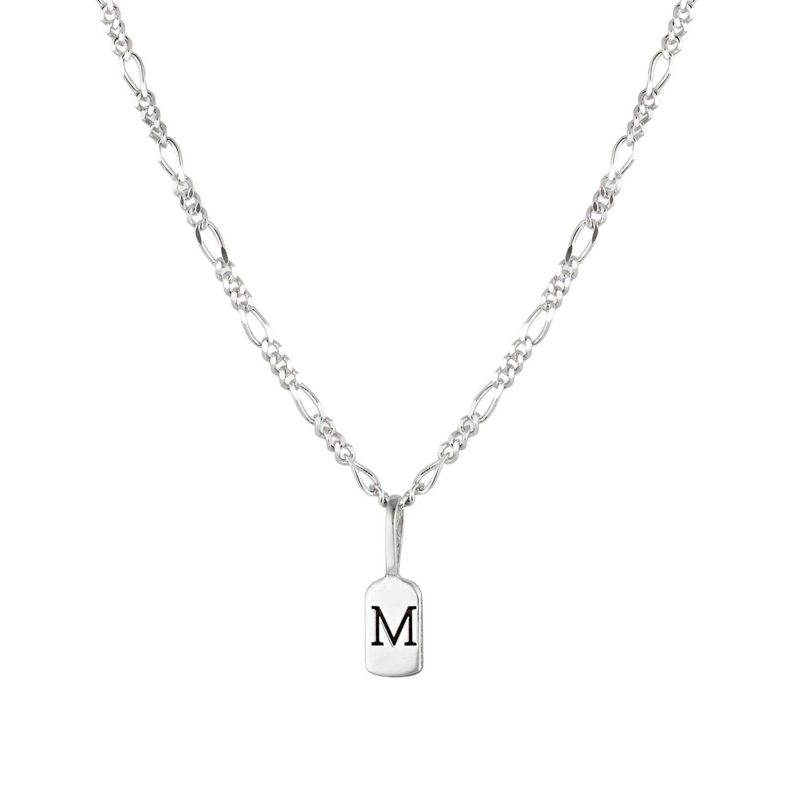 Silver Letter M