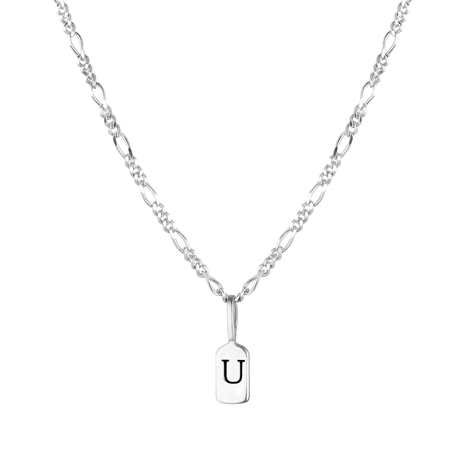 Silver Letter U