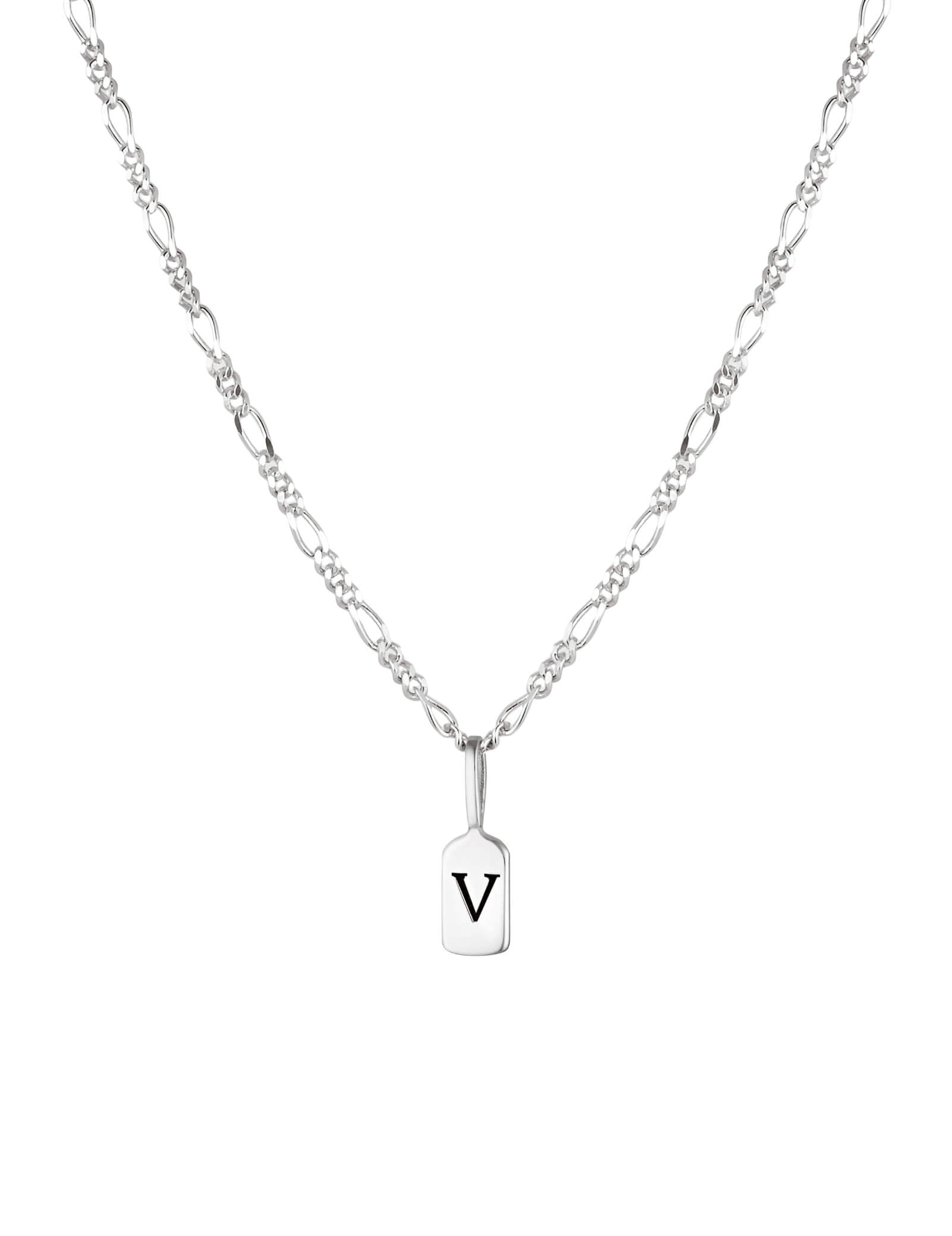 Silver Letter V