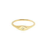 Picture of Luna Rae Solid 9k Gold Sol Ring