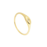 Picture of Luna Rae Solid 9k Gold Sol Ring