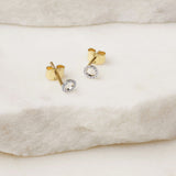 Picture of Luna Rae Solid 9k Gold Spirit Element Studs