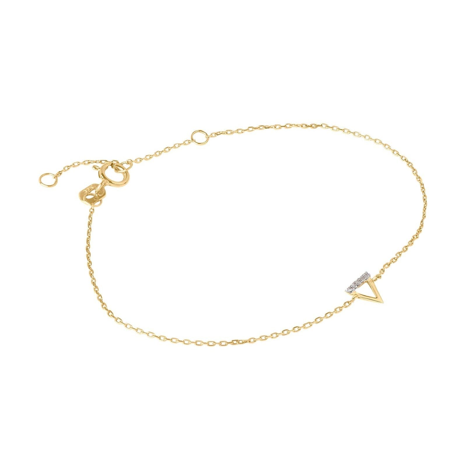 Picture of Luna Rae Solid 9k Gold Water Element Bracelet