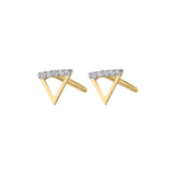 Picture of Luna Rae Solid 9k Gold Water Element Studs