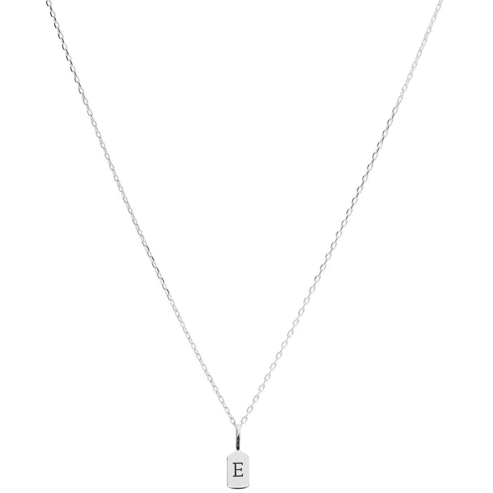 Picture of Luna Rae White Gold Letter E