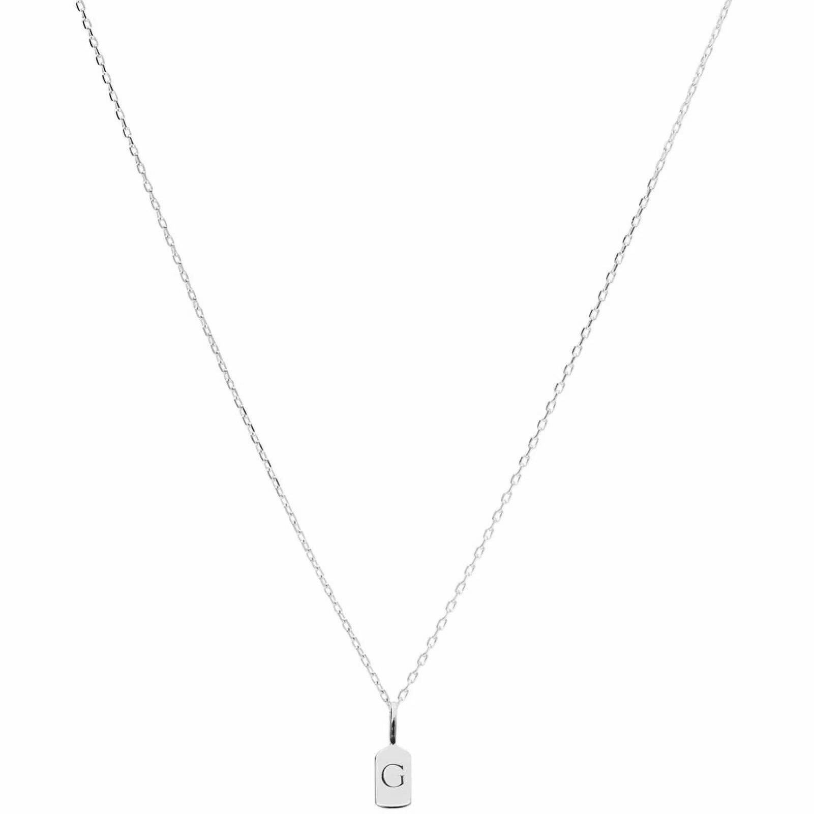 Picture of Luna Rae White Gold Letter G
