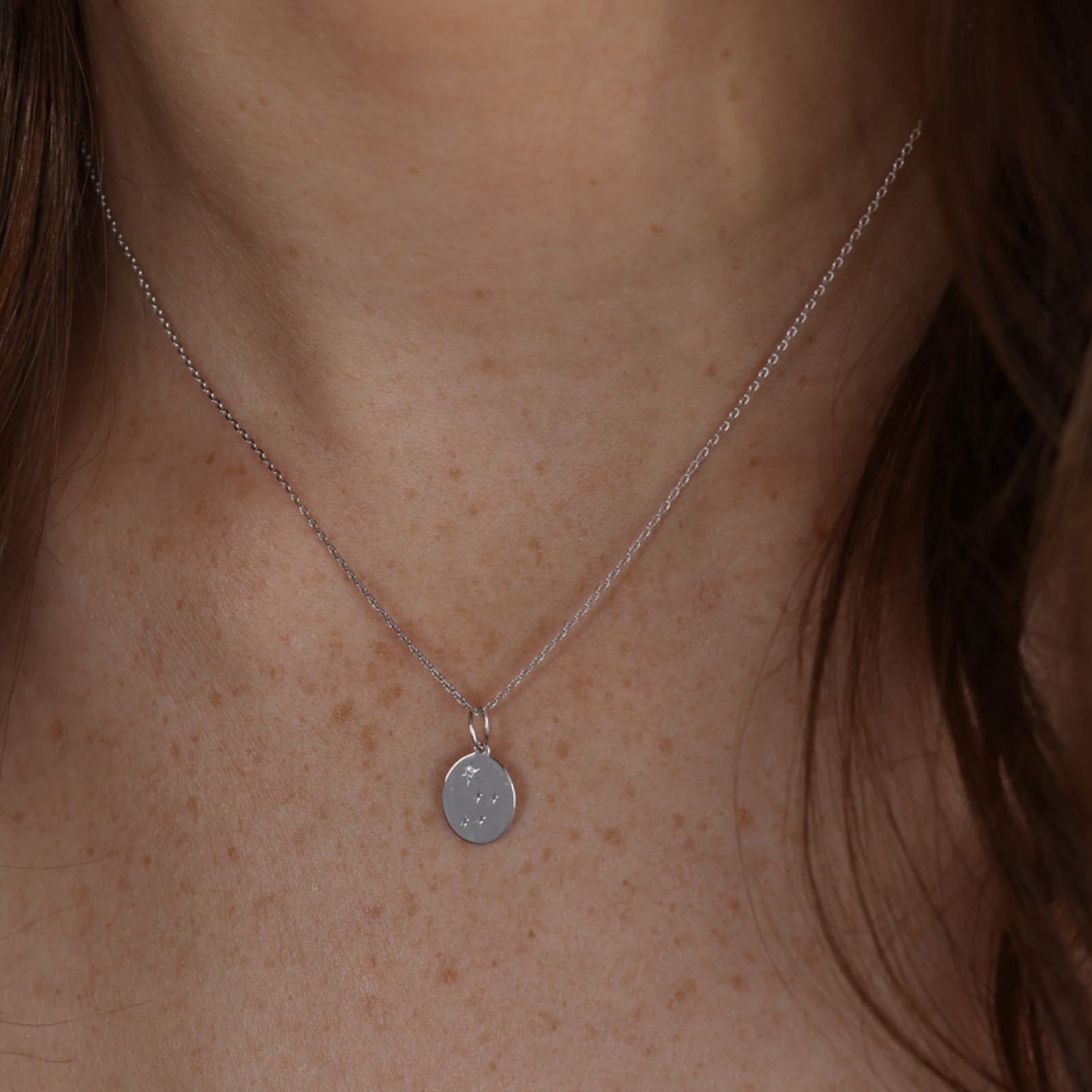 Picture of Luna Rae White Gold Stars Of Capricorn